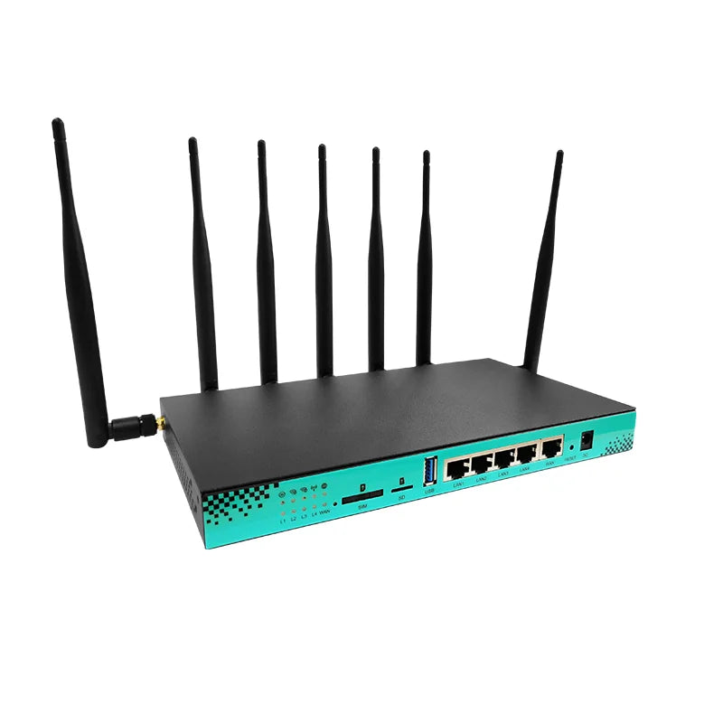 wifi router with sim card unlocked WG1608 5G 1200Mbps M.2 Slot Wireless WIFI 2.4G 5.8G 4*RJ45 LAN 16MB 256MB Openwrt Firmware