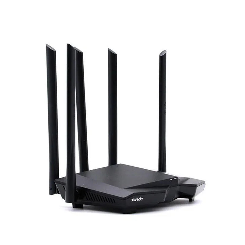 Tenda AC1200 Dual-Band Wireless Router Wifi Repeater with 5*6dBi High Gain Antennas Wider Coverage  AC7 wifi extender