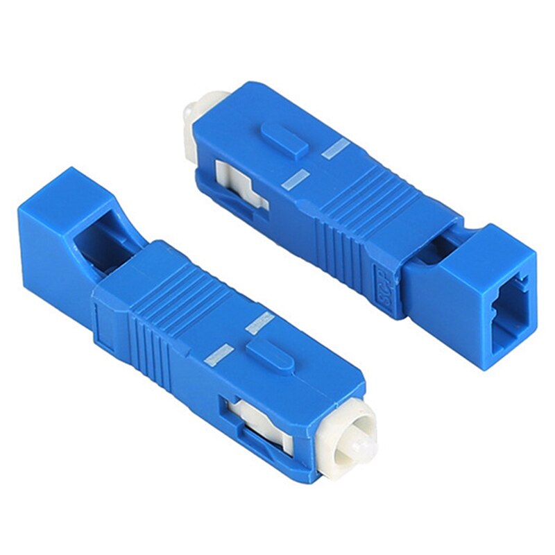 1pc LC Female To SC Male Fiber Optic Adapter LC-SC Singlemode Simplex Fiber Optic Adapter Connecter SC Male To LC Female